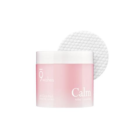 9wishes - pH Calm Cica Toner Pad - 70pièces