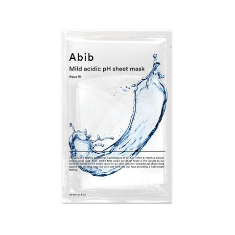 Abib - Masque en feuille de pH acide doux - Aqua Fit - 1pièce Abib - Masque en feuille de pH acide doux - Aqua Fit - 1pièce