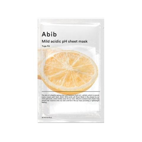 Abib - Masque en feuille de pH acide doux - Yuja Fit - 1pièce Abib - Masque en feuille de pH acide doux - Yuja Fit - 1pièce