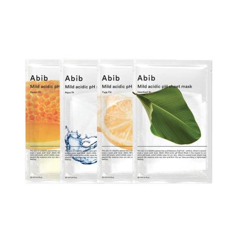 Abib Mild Acidic pH Sheet Mask Sheet Set Abib Mild Acidic pH Sheet Mask Sheet Set