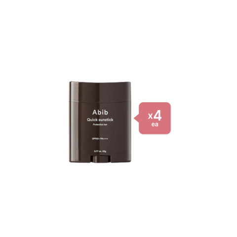 Abib Quick Sunstick Protection Bar SPF50+ PA++++ - 22g (4ea) Set