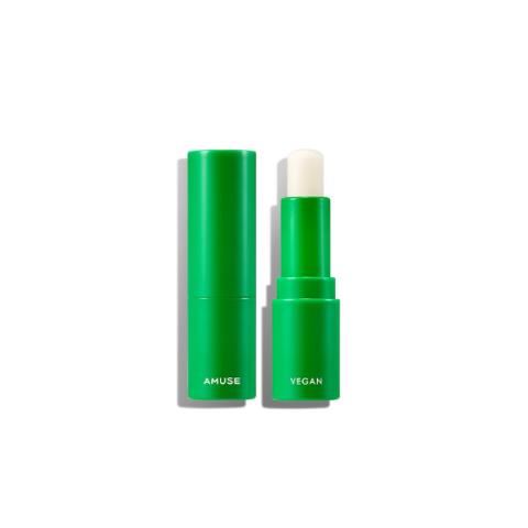 Amuse - Baume à Lèvres Vert Végétalien - 4g - 01 Clear