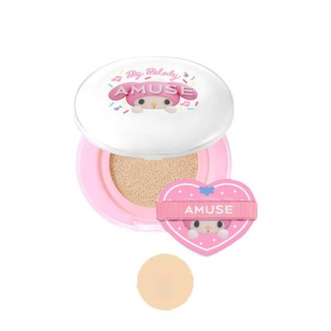 Amuse - Coussin perfecteur de peau céramique SPF40 PA++ (Édition spéciale My Melody & Kuromi) - 15g - 02 Healthy Amuse - Coussin perfecteur de peau céramique SPF40 PA++ (Édition spéciale My Melody & Kuromi) - 15g - 02 Healthy