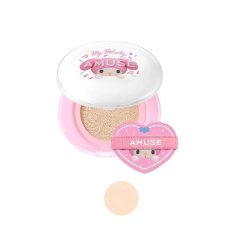 Amuse - Coussin perfecteur de peau céramique SPF40 PA++ (Édition spéciale My Melody & Kuromi) - 15g - 1.5 Natural Amuse - Coussin perfecteur de peau céramique SPF40 PA++ (Édition spéciale My Melody & Kuromi) - 15g - 1.5 Natural