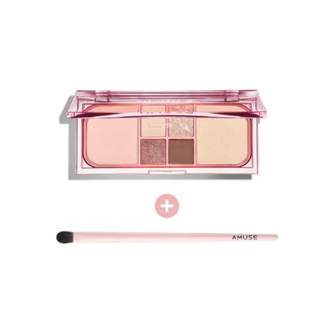 Amuse - Palette Vegan Face All - Eye shadow 0.7g*4, Blusher 5.8g,... Amuse - Palette Vegan Face All - Eye shadow 0.7g*4, Blusher 5.8g,...