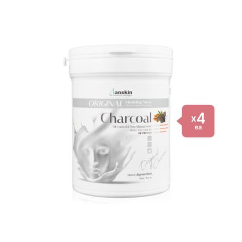 Anskin - Modeling Mask - (240g) - Charcoal (4ea) Set (New) Anskin - Modeling Mask - (240g) - Charcoal (4ea) Set (New)