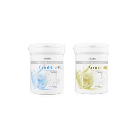Anskin - Modeling Mask - (240g) - Cool-Ice (1ea) + Aroma (1ea) Set Anskin - Modeling Mask - (240g) - Cool-Ice (1ea) + Aroma (1ea) Set