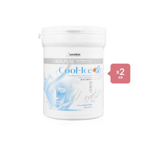 Anskin - Modeling Mask - (240g) - Cool-Ice (2ea) Set (New) Anskin - Modeling Mask - (240g) - Cool-Ice (2ea) Set (New)