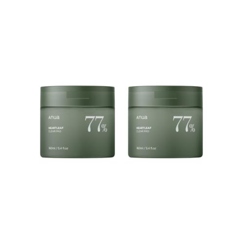 ANUA Heartleaf 77% Clear Pad - 70ea (2ea) Set ANUA Heartleaf 77% Clear Pad - 70ea (2ea) Set