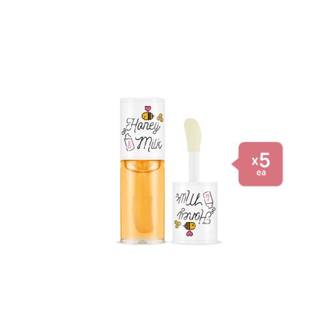 A'PIEU Honey & Milk Lip Oil/5g (5ea) Set A'PIEU Honey & Milk Lip Oil/5g (5ea) Set