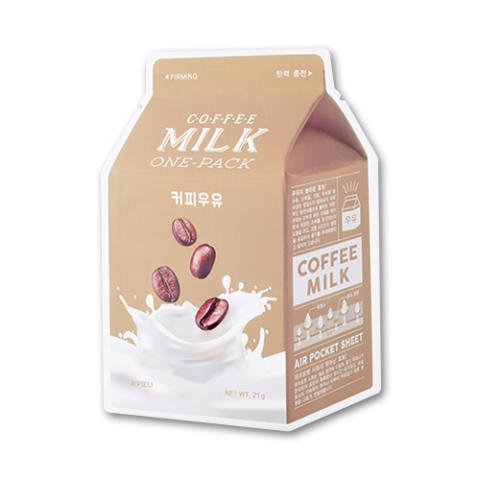 A'PIEU - Masque en feuille Milk One Pack - Coffee - 1pièce A'PIEU - Masque en feuille Milk One Pack - Coffee - 1pièce