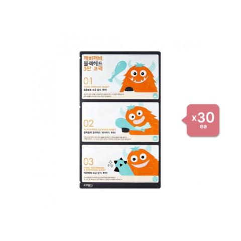 A'PIEU - Nose Pack - 1pc (30ea) Set Goblin Blackhead 3 Step A'PIEU - Nose Pack - 1pc (30ea) Set Goblin Blackhead 3 Step