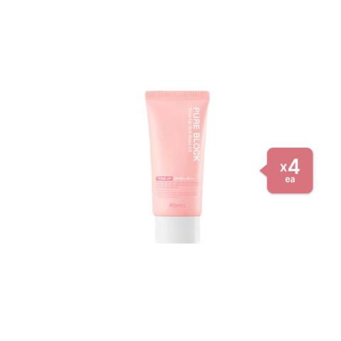 A'PIEU - Pure Block Tone-up Sun Base SPF50+ PA+++ - 50ml (4ea) Set A'PIEU - Pure Block Tone-up Sun Base SPF50+ PA+++ - 50ml (4ea) Set