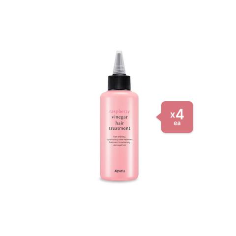 A'PIEU - Raspberry Vinegar Hair Treatment - 165ml (4ea) Set