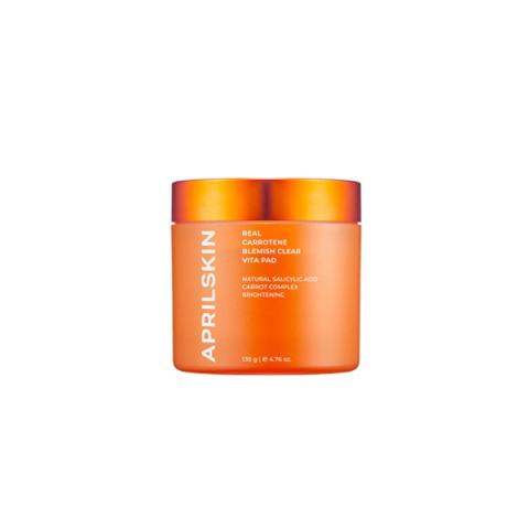APRILSKIN - Real Carrotene Blemish Clear Life Pad - 60pads