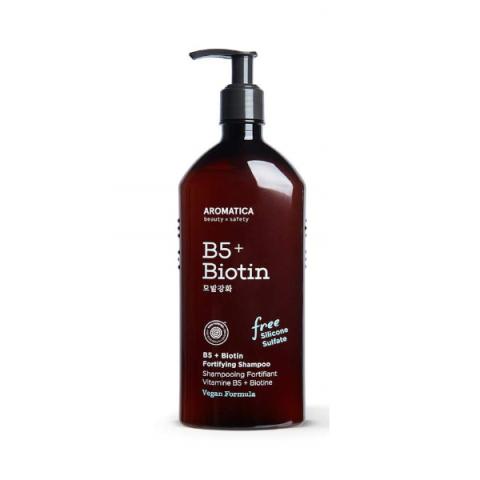 aromatica - B5 + Shampooing fortifiant à la biotine - 400ml aromatica - B5 + Shampooing fortifiant à la biotine - 400ml