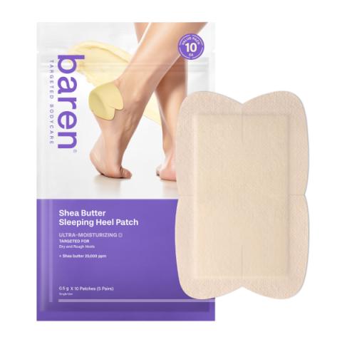 Baren - Patch de talon de couchage au beurre de karité - 10pièces Baren - Patch de talon de couchage au beurre de karité - 10pièces