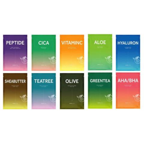 BARULAB - Le Pack Masque Vegan Propre (Multi) - 10pièces