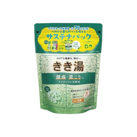 BATHCLIN - Sel de bain-marie gazéifié Kikiyu, grand format - 360g - Lower Back BATHCLIN - Sel de bain-marie gazéifié Kikiyu, grand format - 360g - Lower Back