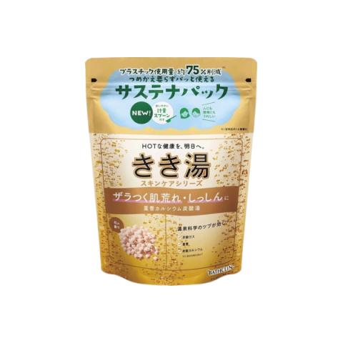 BATHCLIN - Sel de bain-marie gazéifié Kikiyu, grand format - 360g - Rough Skin - Floral BATHCLIN - Sel de bain-marie gazéifié Kikiyu, grand format - 360g - Rough Skin - Floral