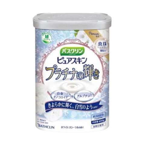 BATHCLIN - Sel de bain Pure Skin Care - 600g - Platinum Shine BATHCLIN - Sel de bain Pure Skin Care - 600g - Platinum Shine