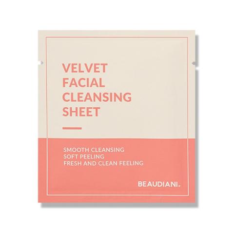 Beaudiani - Feuille de nettoyage pour le visage en velours - 20pièces Beaudiani - Feuille de nettoyage pour le visage en velours - 20pièces