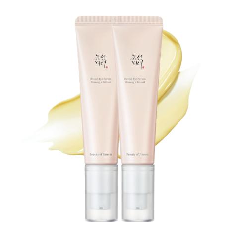 BEAUTY OF JOSEON - Sérum contour des yeux Revive : pack double ginseng + rétinal - 30ml*2 BEAUTY OF JOSEON - Sérum contour des yeux Revive : pack double ginseng + rétinal - 30ml*2