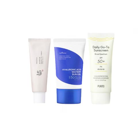 BEAUTY OF JOSEON X Isntree X PURITO Sun Care Set BEAUTY OF JOSEON X Isntree X PURITO Sun Care Set