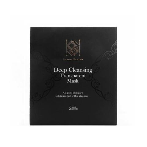 Beauty Player - Deep Cleansing Masque transparent - 5pièces