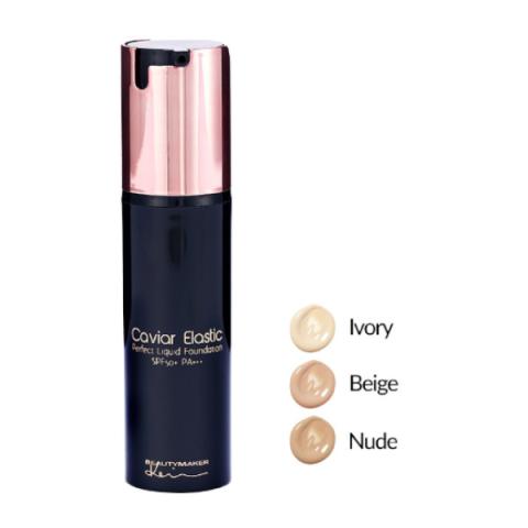 BeautyMaker - Caviar Elastic Perfect Liquid Foundation - 30ml - beige