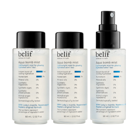 Belif - Aqua Bomb Brume - 60ml*3pièces Belif - Aqua Bomb Brume - 60ml*3pièces
