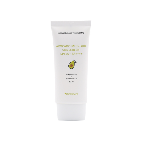 Bellflower - Crème solaire hydratante à l'avocat SPF50+ PA++++ - 50ml Bellflower - Crème solaire hydratante à l'avocat SPF50+ PA++++ - 50ml