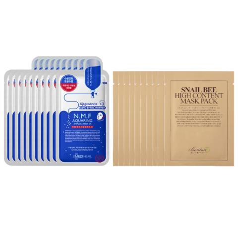 Benton X Mediheal - Set de masques en feuille Benton X Mediheal - Set de masques en feuille