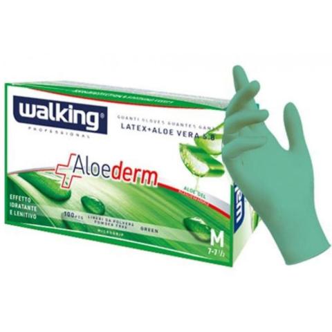 Boite de 100 Gants latex vert Taille M