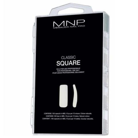 Boîte de 100 tips Square taille adaptable Boîte de 100 tips Square taille adaptable