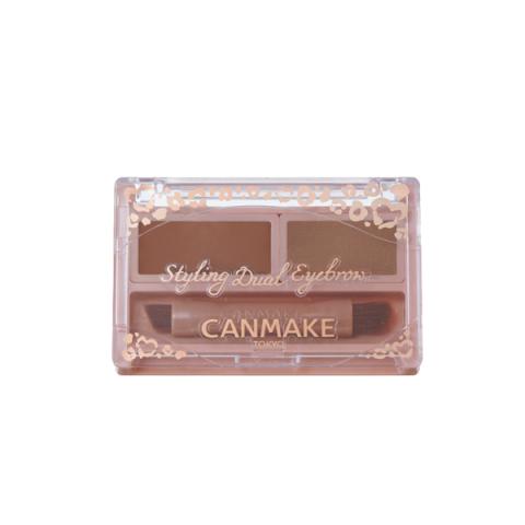 CANMAKE - Coiffage double sourcil - 1 pièce - 01 Natural Brown