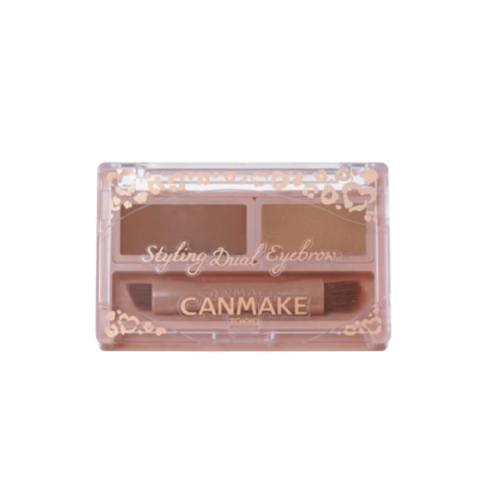 CANMAKE - Coiffage double sourcil - 1 pièce - 02 Warm Brown