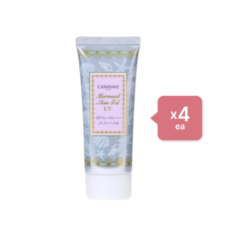 CANMAKE - Mermaid Skin Gel (4ea) Set - 01 Clear