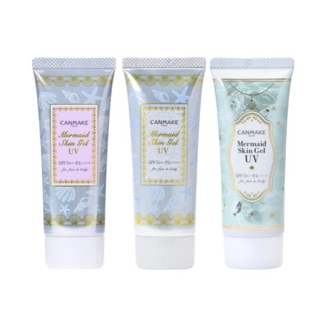 CANMAKE - Mermaid Skin Gel Set (01 Clear & 02 White & C01 Mint) CANMAKE - Mermaid Skin Gel Set (01 Clear & 02 White & C01 Mint)