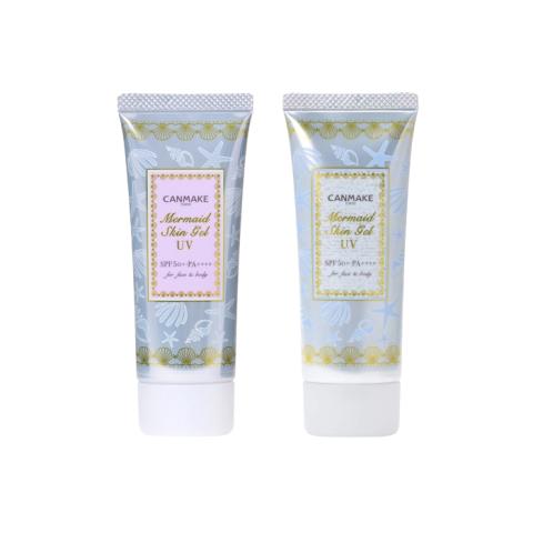 CANMAKE - Mermaid Skin Gel Set (01 Clear & 02 White) CANMAKE - Mermaid Skin Gel Set (01 Clear & 02 White)