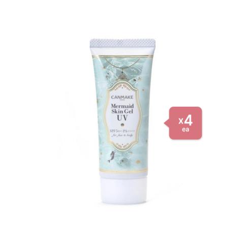 CANMAKE Mermaid Skin Gel UV (4ea) Set - C01 Mint CANMAKE Mermaid Skin Gel UV (4ea) Set - C01 Mint