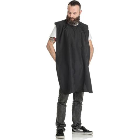 Cape de coupe barbe Soul black Cape de coupe barbe Soul black