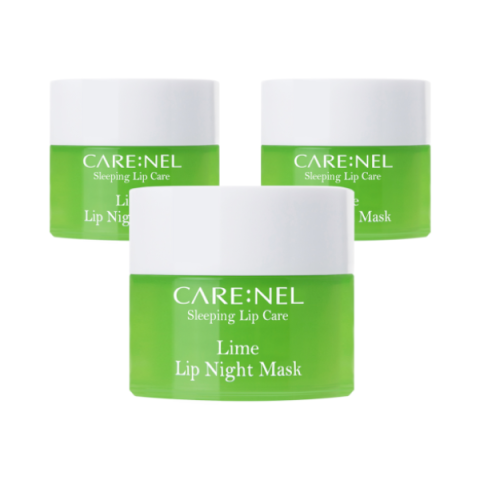 CARE:NEL - Ensemble de masques de nuit à la lime - 5g*3ea CARE:NEL - Ensemble de masques de nuit à la lime - 5g*3ea