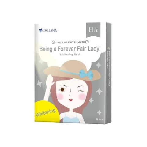 CELLINA - Time's up Facial Mask Masque blanchissant - 5pièces