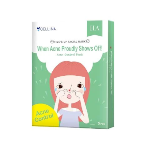 CELLINA - Time's up Facial Mask Masque de contrôle de...