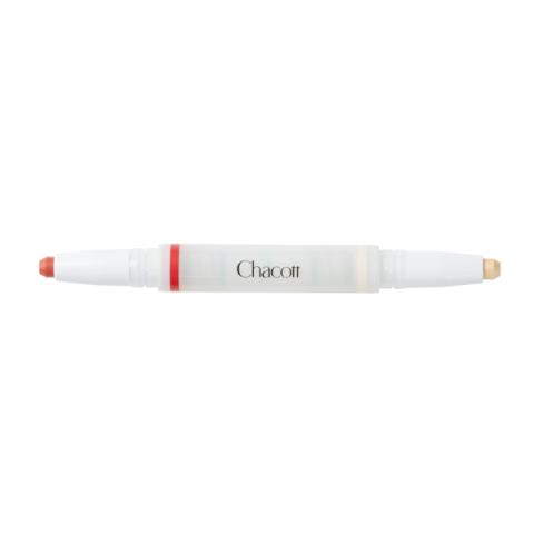 Chacott - Crayon Double Multi - 1.6g - 424 Cranberry x Ecle Beige Chacott - Crayon Double Multi - 1.6g - 424 Cranberry x Ecle Beige