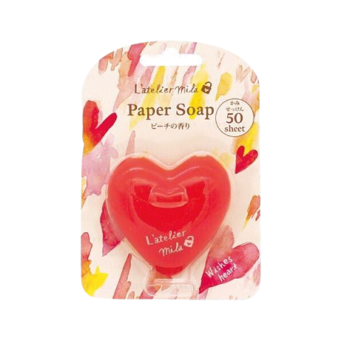 CHARLEY - L'atelier Mila Savon en papier - 50pcs - Peach CHARLEY - L'atelier Mila Savon en papier - 50pcs - Peach