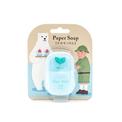 CHARLEY - Savon en papier - 50pcs - Mint CHARLEY - Savon en papier - 50pcs - Mint