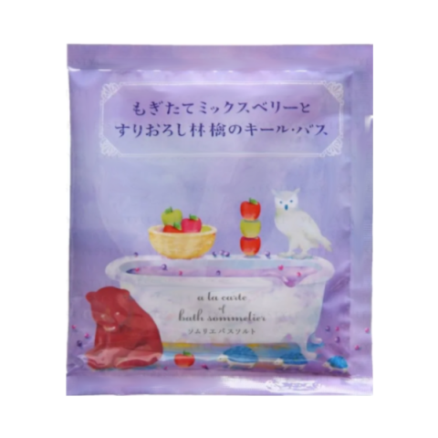 CHARLEY - Sel de bain sommelier - 40g - Mixed Berry & Grated Apple CHARLEY - Sel de bain sommelier - 40g - Mixed Berry & Grated Apple