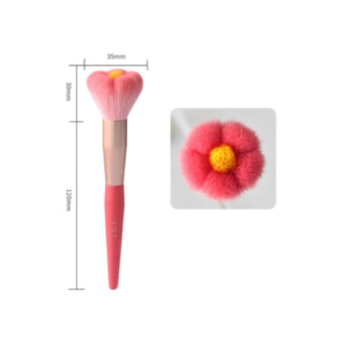 CICI - Pinceau de maquillage en forme de fleur n ° 2 (pour fard à...